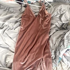 Forever 21 velvet mini dress